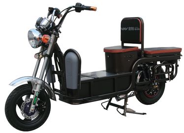 72V Adult Electric Bike Black Battery Powered Bicycles With Electric Motor