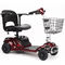 Elders 4 Wheel Electric Scooter / Electric Motorized Wheelchair For Disabled