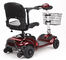 270W Four Wheel Scooters Elderly 4 Wheel Electric Mobility Scooter With Basket