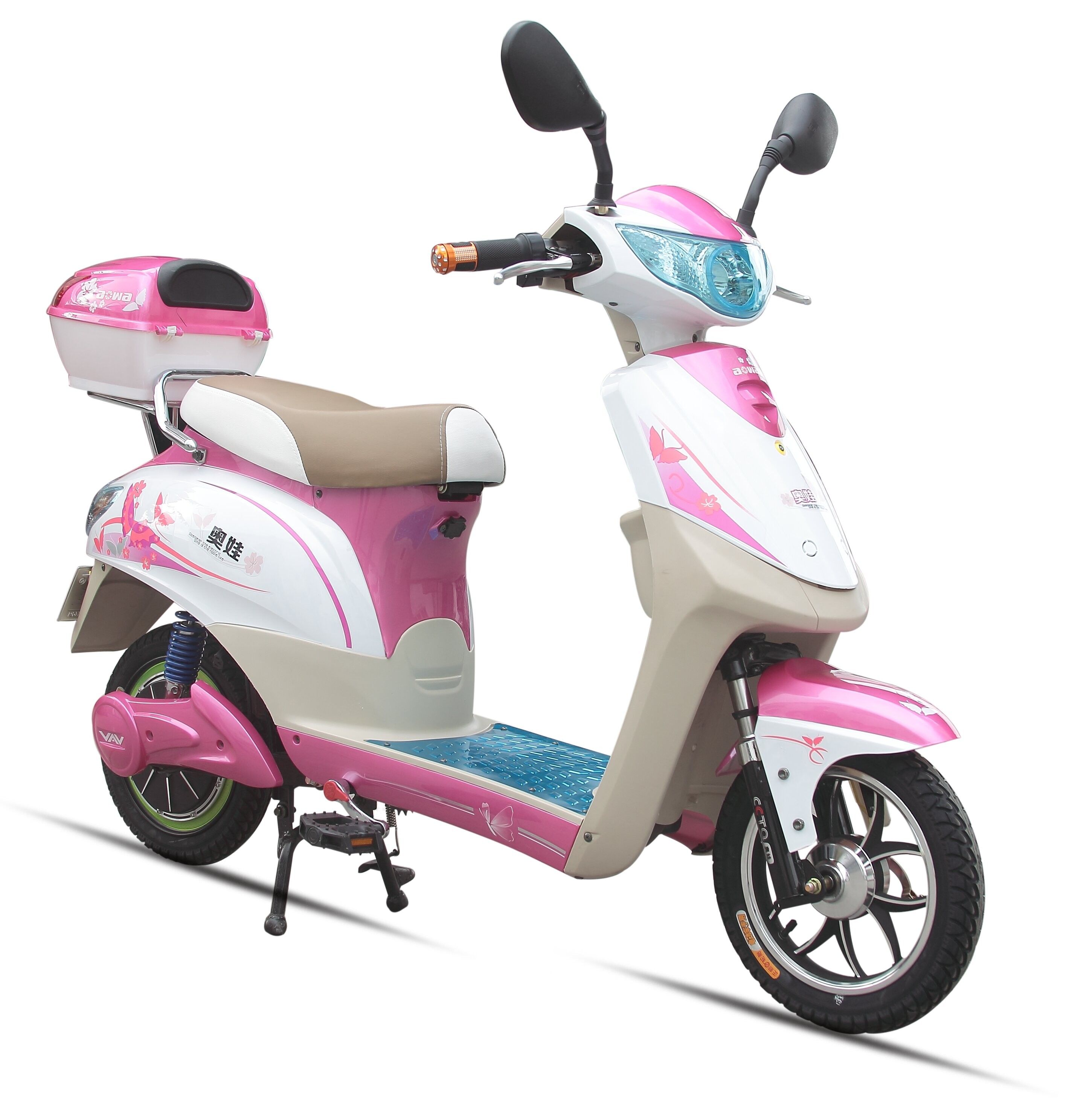 pink motor scooter adults